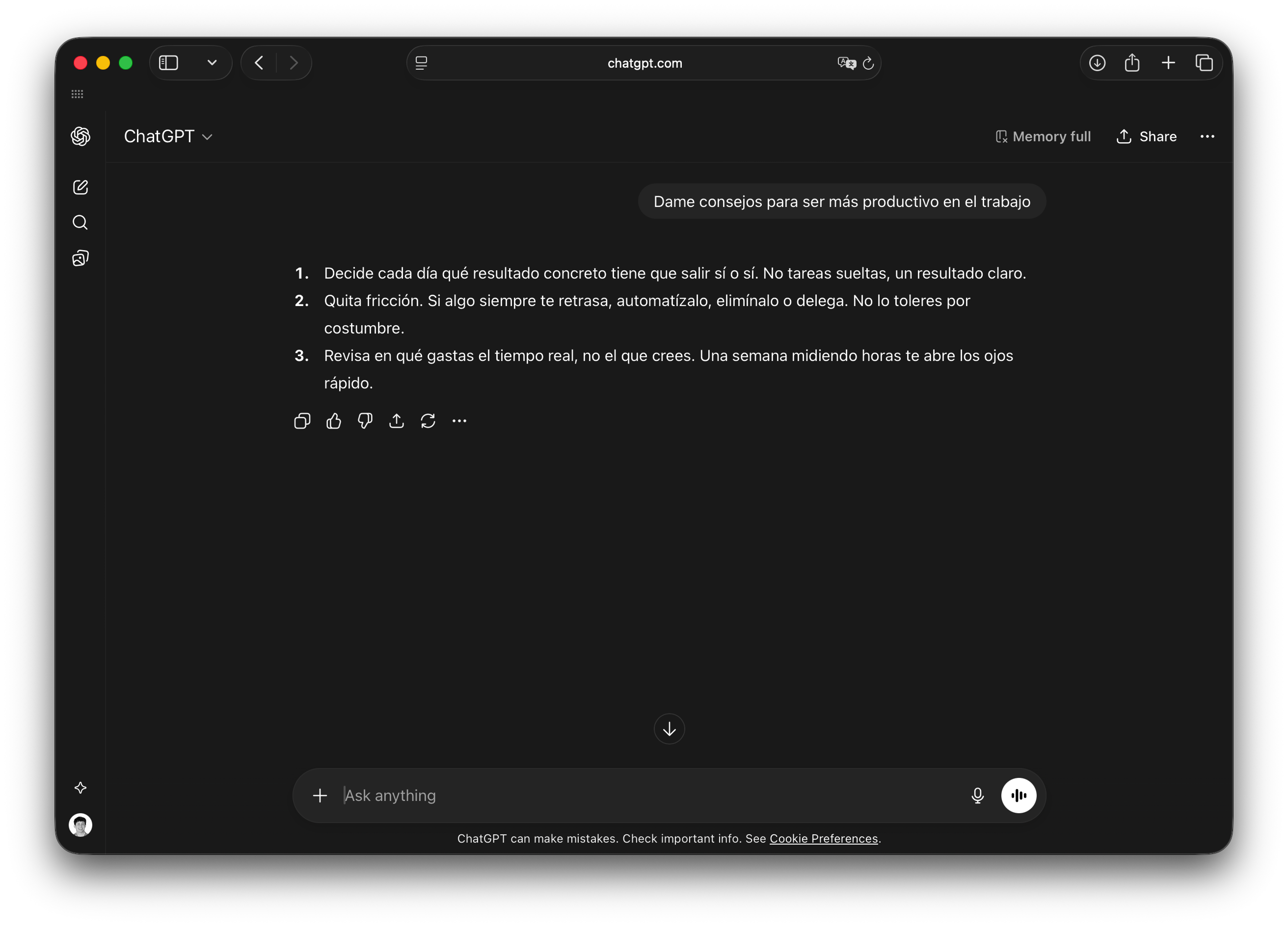 Con el prompt humanizador